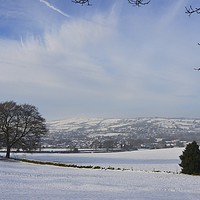 Buy canvas prints of Winter scene by Andrew Heaps