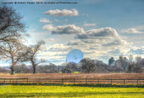 Jodrell Bank Observatory and Gazing at the Cosmos Picture Board by Andrew Heaps