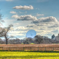 Buy canvas prints of Jodrell Bank Observatory and Gazing at the Cosmos by Andrew Heaps