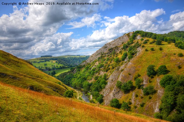 Dovedale valley in Derbyshire Picture Board by Andrew Heaps