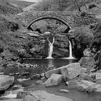 Buy canvas prints of Three Shires Head  by Andrew Heaps