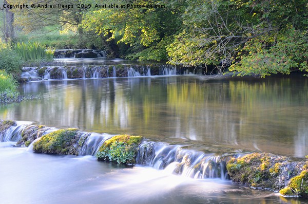 Local Weir in local place in Derbyshire area. Picture Board by Andrew Heaps
