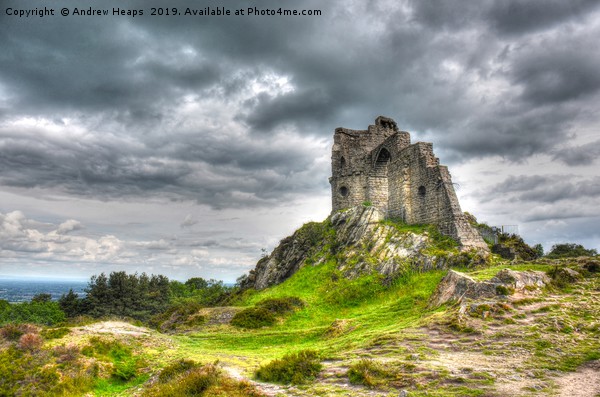 Majestic Mow Cop Castle Picture Board by Andrew Heaps