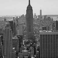 Buy canvas prints of Empire State building in New York city by Andrew Heaps