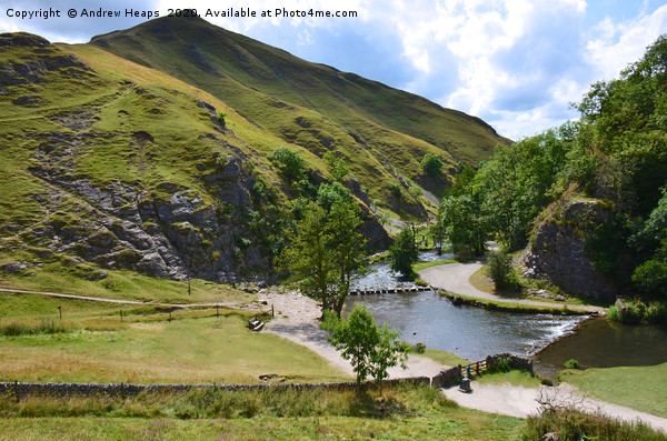 Dovedale stepping stones    Picture Board by Andrew Heaps