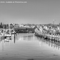 Buy canvas prints of Majestic Scene of Scarborough Harbour by Andrew Heaps