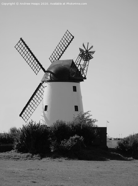 Windmill at Lytham St Annes Picture Board by Andrew Heaps