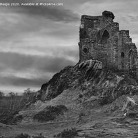 Buy canvas prints of Mow Cop Castle  by Andrew Heaps