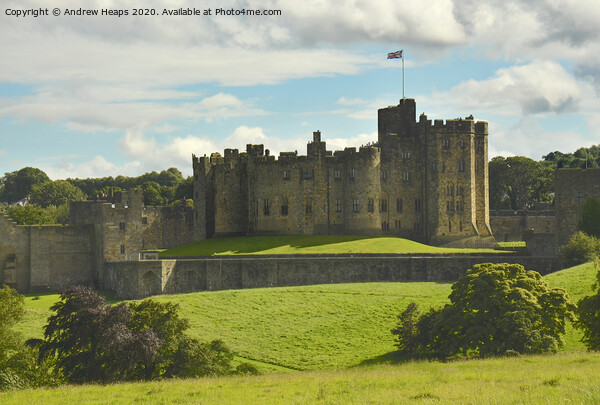 Alnwick Castle in Northumberland Picture Board by Andrew Heaps