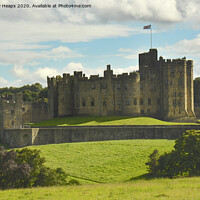 Buy canvas prints of Alnwick Castle in Northumberland by Andrew Heaps