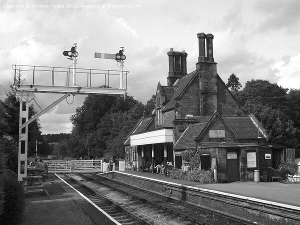 Cheddleton Railway station. Picture Board by Andrew Heaps