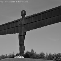 Buy canvas prints of Angel of the North Statue by Andrew Heaps