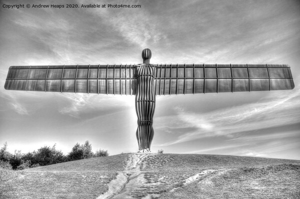 Iconic Angel of the North Picture Board by Andrew Heaps