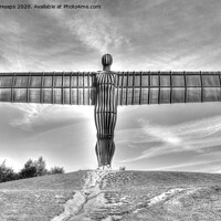 Buy canvas prints of Iconic Angel of the North by Andrew Heaps