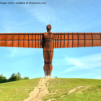 Buy canvas prints of Angel of the North statue. by Andrew Heaps
