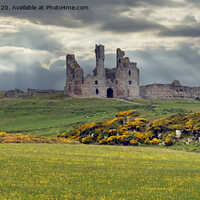 Buy canvas prints of Dunstanburgh Castle  by Andrew Heaps