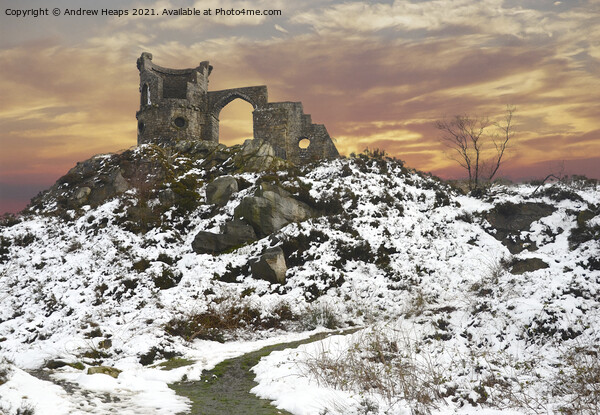 Mow cop castle Picture Board by Andrew Heaps