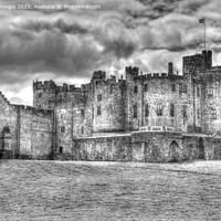 Buy canvas prints of Bamburgh Castle in Northumberland. by Andrew Heaps