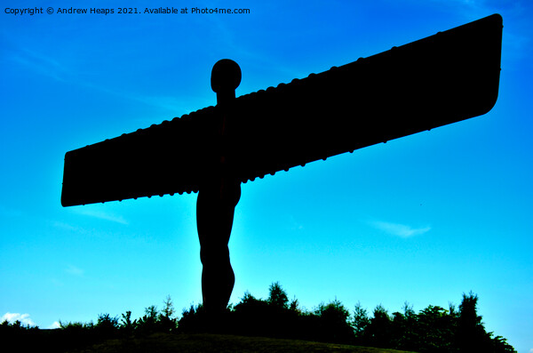 Majestic Angel of the North Picture Board by Andrew Heaps