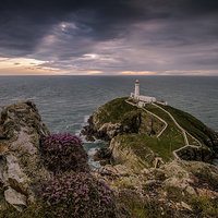 Buy canvas prints of  South Stack Lighthouse by Simon Gray