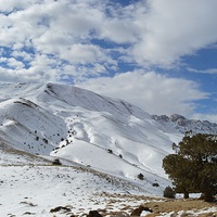 Buy canvas prints of Winter beauty on mountain , by Ali asghar Mazinanian