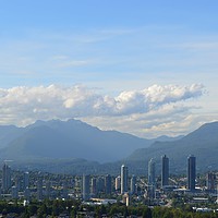 Buy canvas prints of A nice view of Vancouver, Canada. by Ali asghar Mazinanian