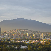 Buy canvas prints of North Burnaby in the evening, by Ali asghar Mazinanian