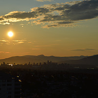Buy canvas prints of Sunset in Vancouver, Canada by Ali asghar Mazinanian