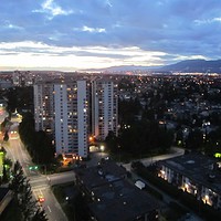Buy canvas prints of  Evening of burnaby,                               by Ali asghar Mazinanian