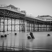 Buy canvas prints of Cromer Pier Norfolk by Simon Taylor