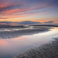 Buy canvas prints of  Old Hunstanton low tide  by Simon Taylor