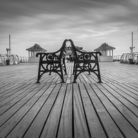 Buy canvas prints of  Back to Back at Cromer Pier by Simon Taylor
