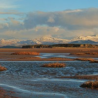 Buy canvas prints of Cumbrian Coastline Furness by Simon Hall