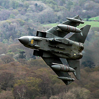 Buy canvas prints of Tornado GR4 low level in Wales by Philip Catleugh