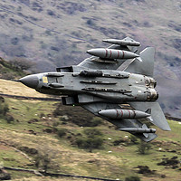 Buy canvas prints of RAF Tornado GR4 in Wales by Philip Catleugh
