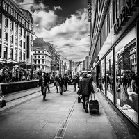 Buy canvas prints of  Commute by Paul Sharp