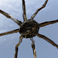 Buy canvas prints of Maman Spider Sculpture  by Mike Marsden