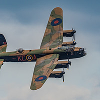 Buy canvas prints of Avro Lancaster Bomber by Lee Wilson
