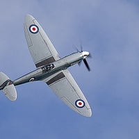 Buy canvas prints of  Supermarine Spitfire by John Downes