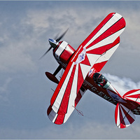 Buy canvas prints of  Pitts S2S Biplane by John Downes