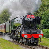 Buy canvas prints of Flying Scotsman, East Lancashire 15/10/2016 by The Tog