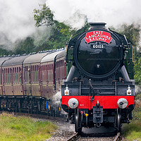 Buy canvas prints of Flying Scotsman, East Lancashire 15/10/2016 by The Tog