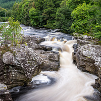 Buy canvas prints of Invermoriston Falls, Scotland by The Tog