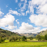 Buy canvas prints of Langdale Valley, Lake District by The Tog
