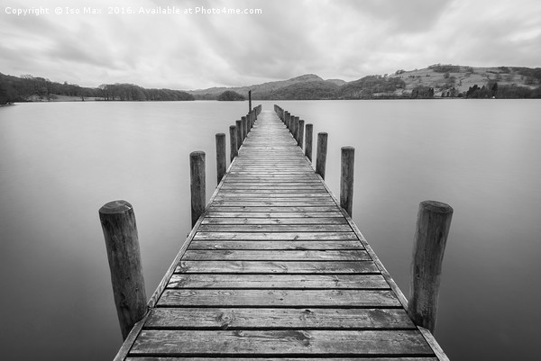 Coniston Water, Lake District Picture Board by The Tog