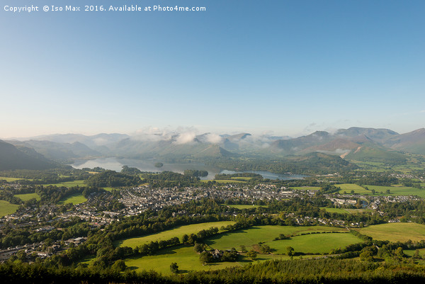 Latrigg Fell, Keswick, Lake District Picture Board by The Tog