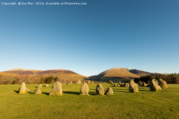 Castlerigg Stone Circle, Lake District Picture Board by The Tog
