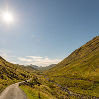 Buy canvas prints of Hardknott Pass, Lake District by The Tog