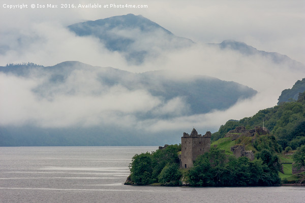 Urquhart Castle, Scotland Picture Board by The Tog