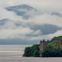 Buy canvas prints of Urquhart Castle, Scotland by The Tog